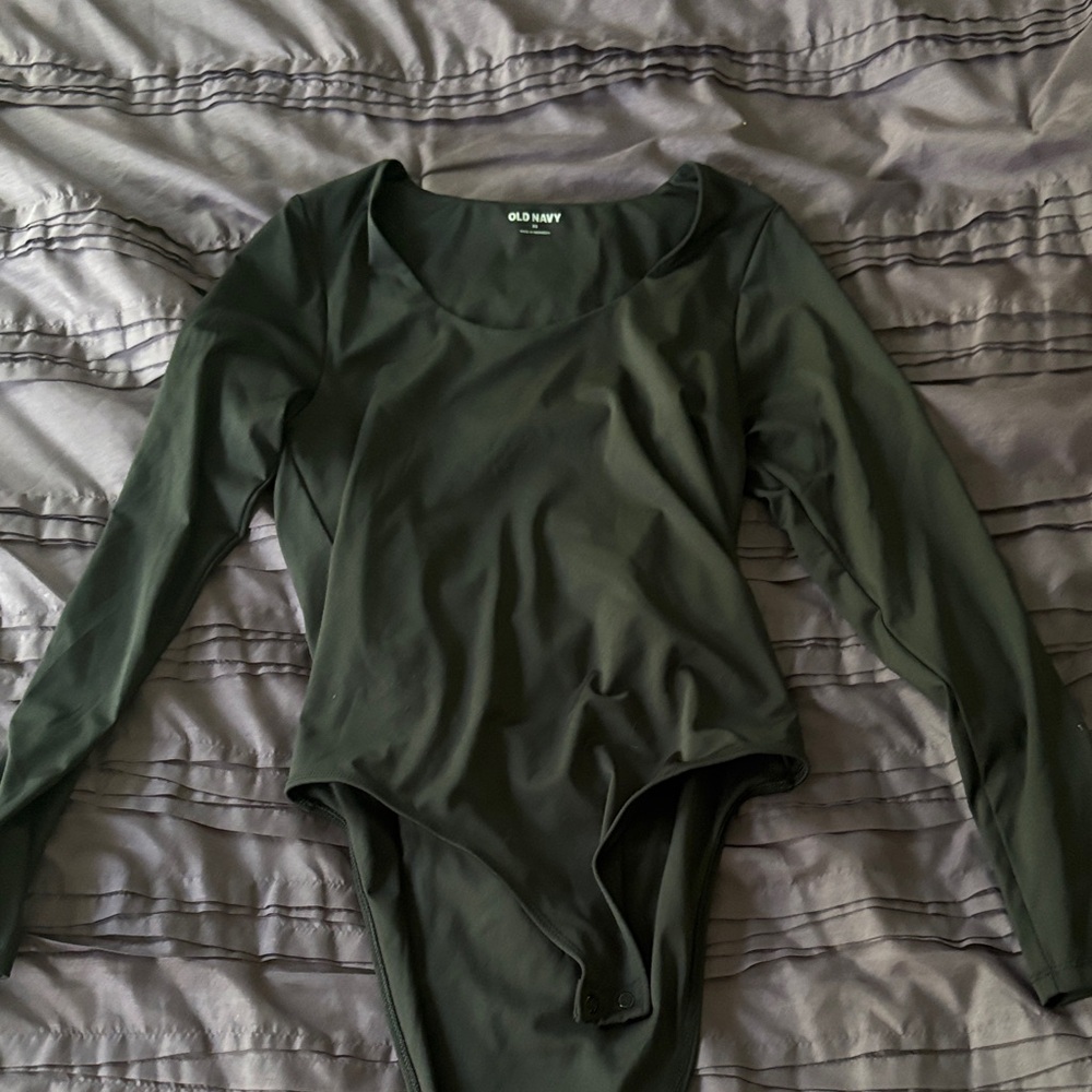 Old Navy Kids Forest Green Bodysuit